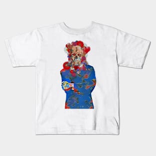 Skull Flower Power Kids T-Shirt